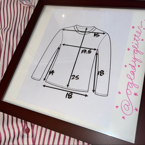 Zara Metallic Pink Stripe Dress Shirt - Picture 9 of 11